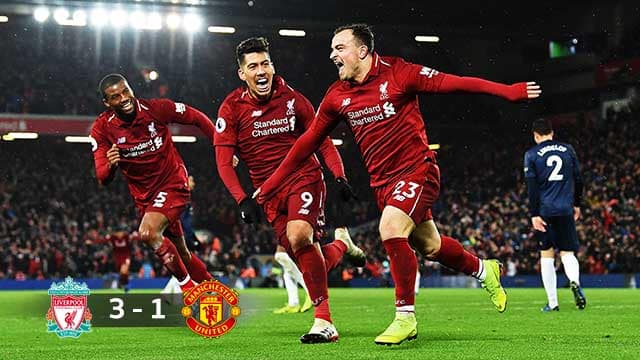 Liverpool 3-1  Manchester United 2018