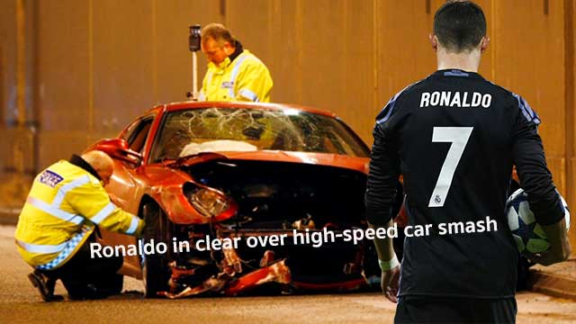 Ronaldo-in-clear-over-high-speed-car-smash